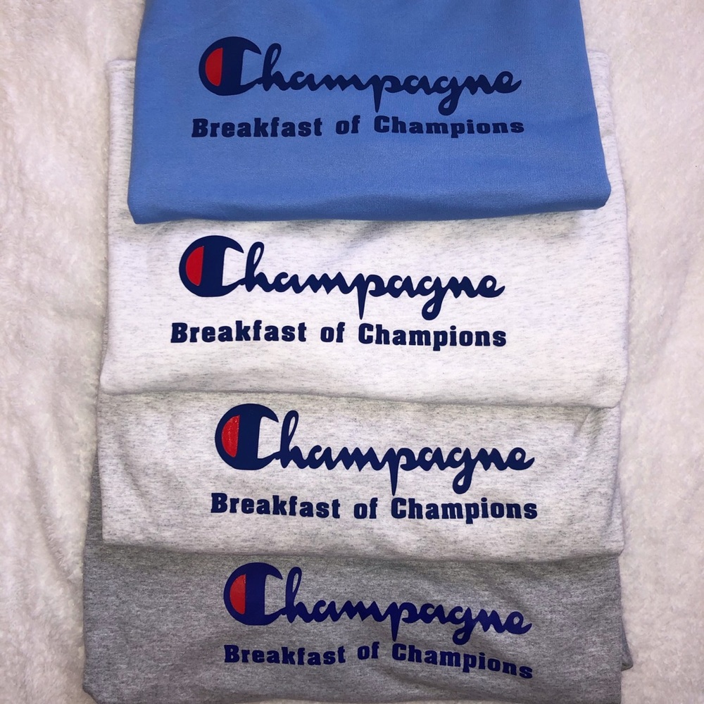 Champagne Breakfast- Champion
